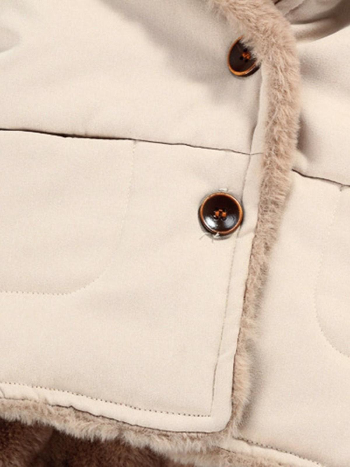 Poza produs Geaca de iarna cu gluga din blanita, 12-18 luni