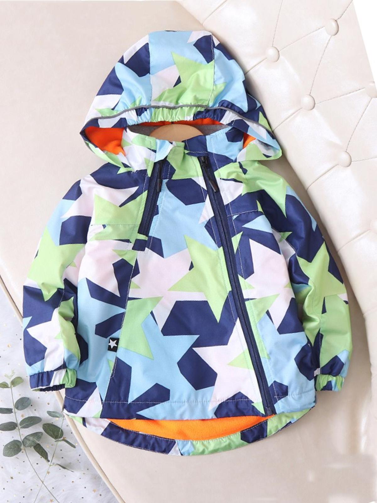 Poza produs Geaca captusita "Star Geometry", 2-3 ani