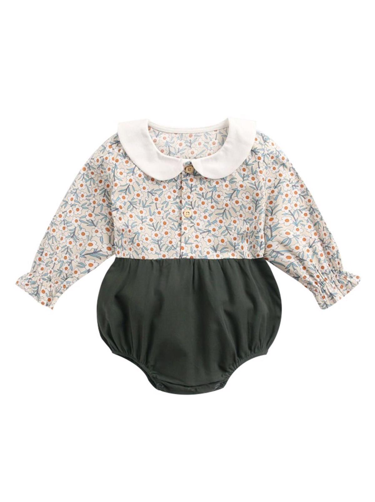 Body elegant "Floral Dream" 3-6 luni