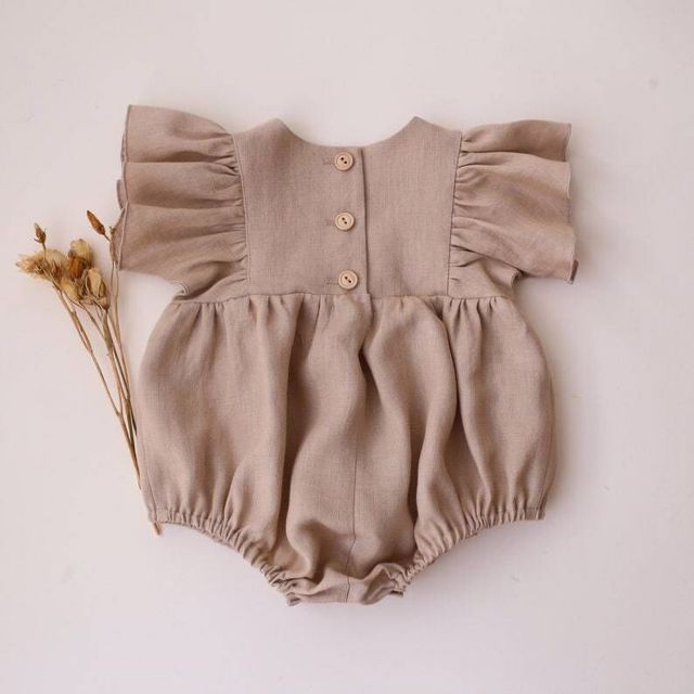 Body elegant din in si bumbac 3-6 luni — poza produs 2/2