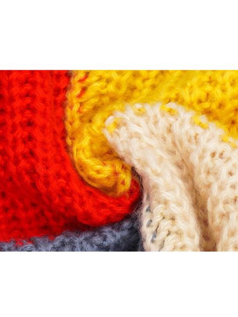 Pulover tricotat, multicolor, 2 ani — poza produs 4/5