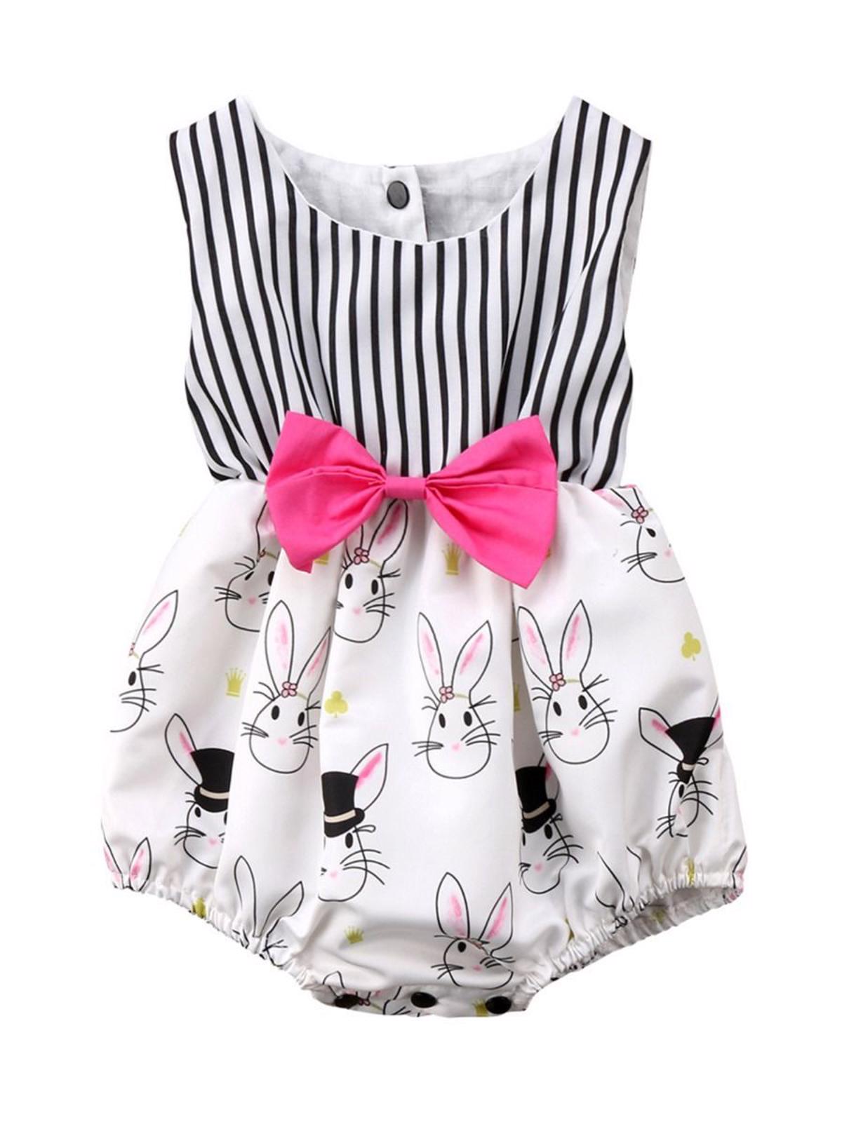 Poza produs Body cu bretele cu imprimeu iepuras 9-12 luni