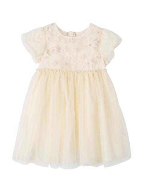 Poza produs Rochie eleganta cu aplicatii florale 2-3 ani