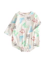 Body cu maneca lunga fetite 9-12 luni