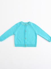 Cardigan tricotat "Baby Blue" 3-6 luni