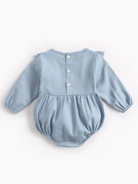 Body elegant "Denim Blue" 6-12 luni — poza produs 2/4
