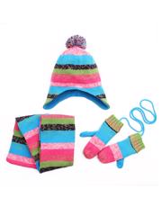 Set iarna caciula, fular si manusi