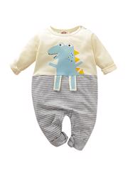 Salopeta overall "Cute Dinosaur", 0-3 luni