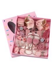 Set accesorii par, culoare roz somon