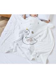 Paturica bumbac 100%, print lebada