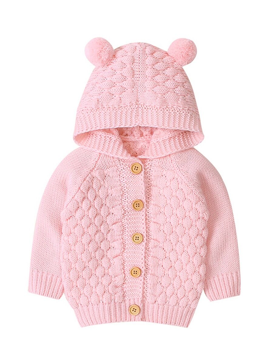 Poza produs Cardigan roz "Baby Bear" 3-6 luni