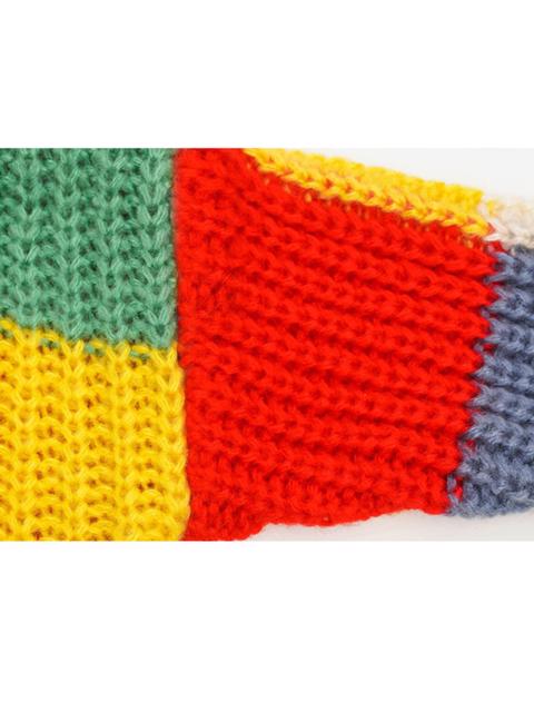 Pulover tricotat, multicolor, 4 ani — poza produs 3/5