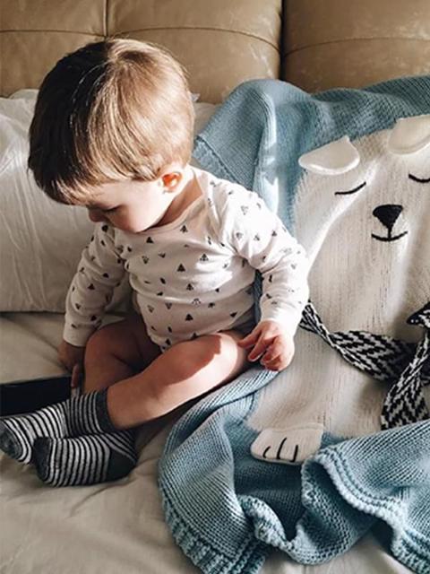 Poza produs Paturica copii tricotata