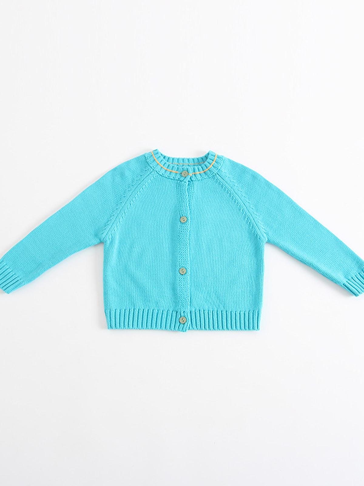 Poza produs Cardigan tricotat "Baby Blue" 6-9 luni