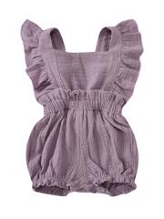 Salopeta muselina cu volanase 0-3 luni