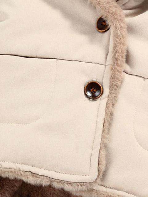 Poza produs Geaca iarna cu gluga din blanita, 3-4 ani