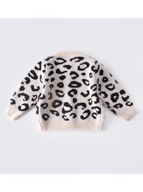 Poza produs Cardigan print leopard, 3-6 luni