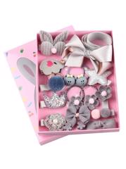 Set accesorii par, culoare gri