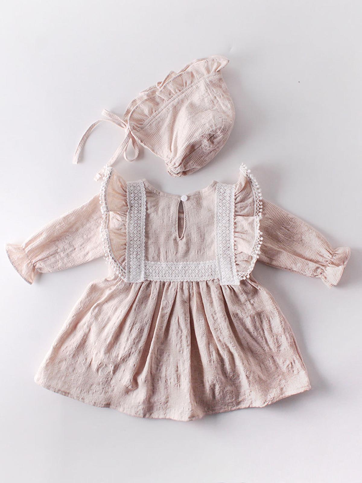 Rochie eleganta si caciulita asortata 18-24 luni — poza produs 3/11