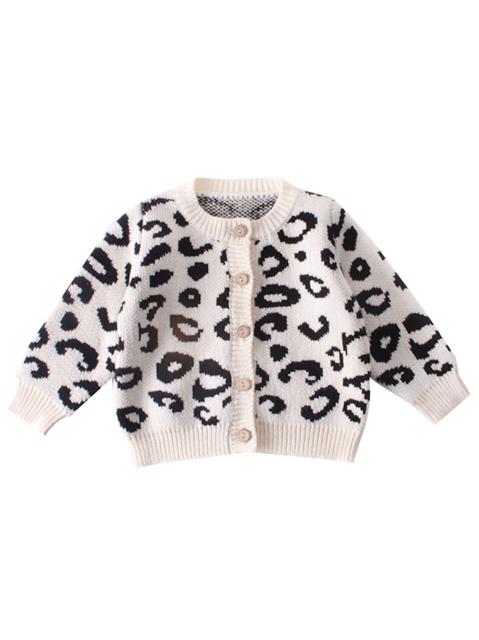 Poza produs Cardigan print leopard, 9-12 luni