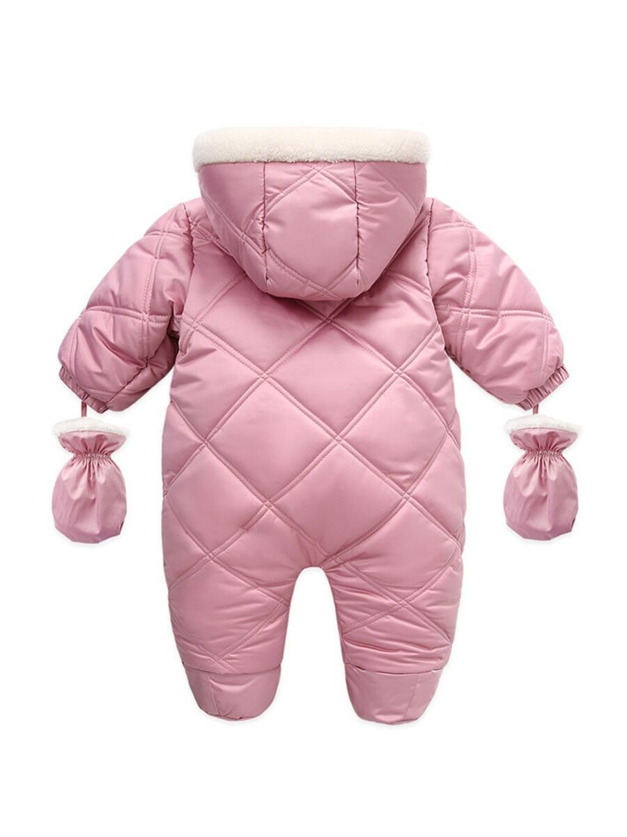 Poza produs Combinezon iarna roz "Baby Lion" 6-9 luni