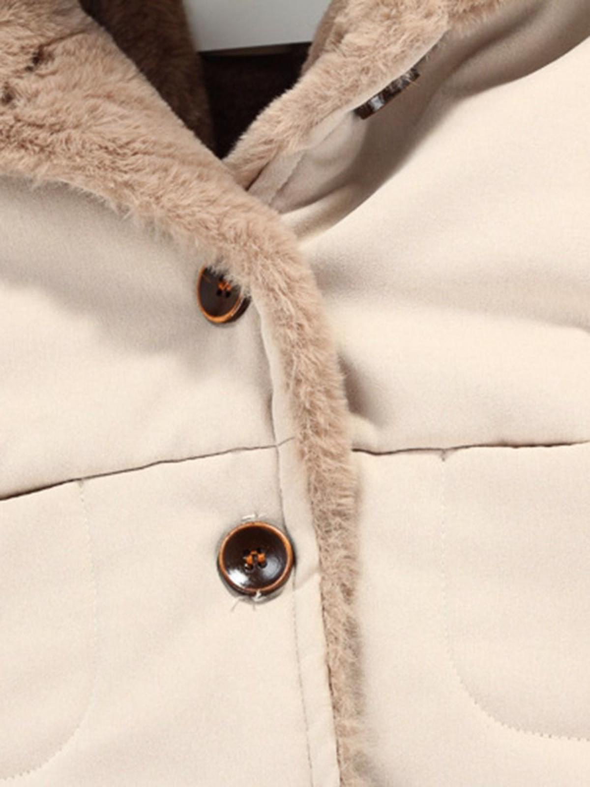 Poza produs Geaca de iarna cu gluga din blanita, 12-18 luni