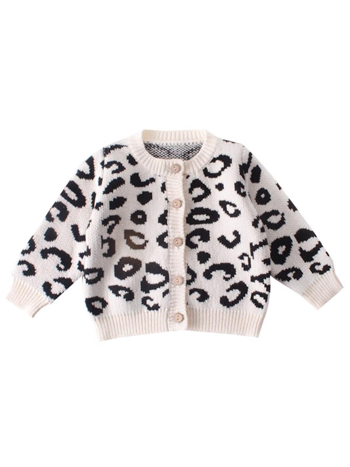 Poza produs Cardigan print leopard, 9-12 luni