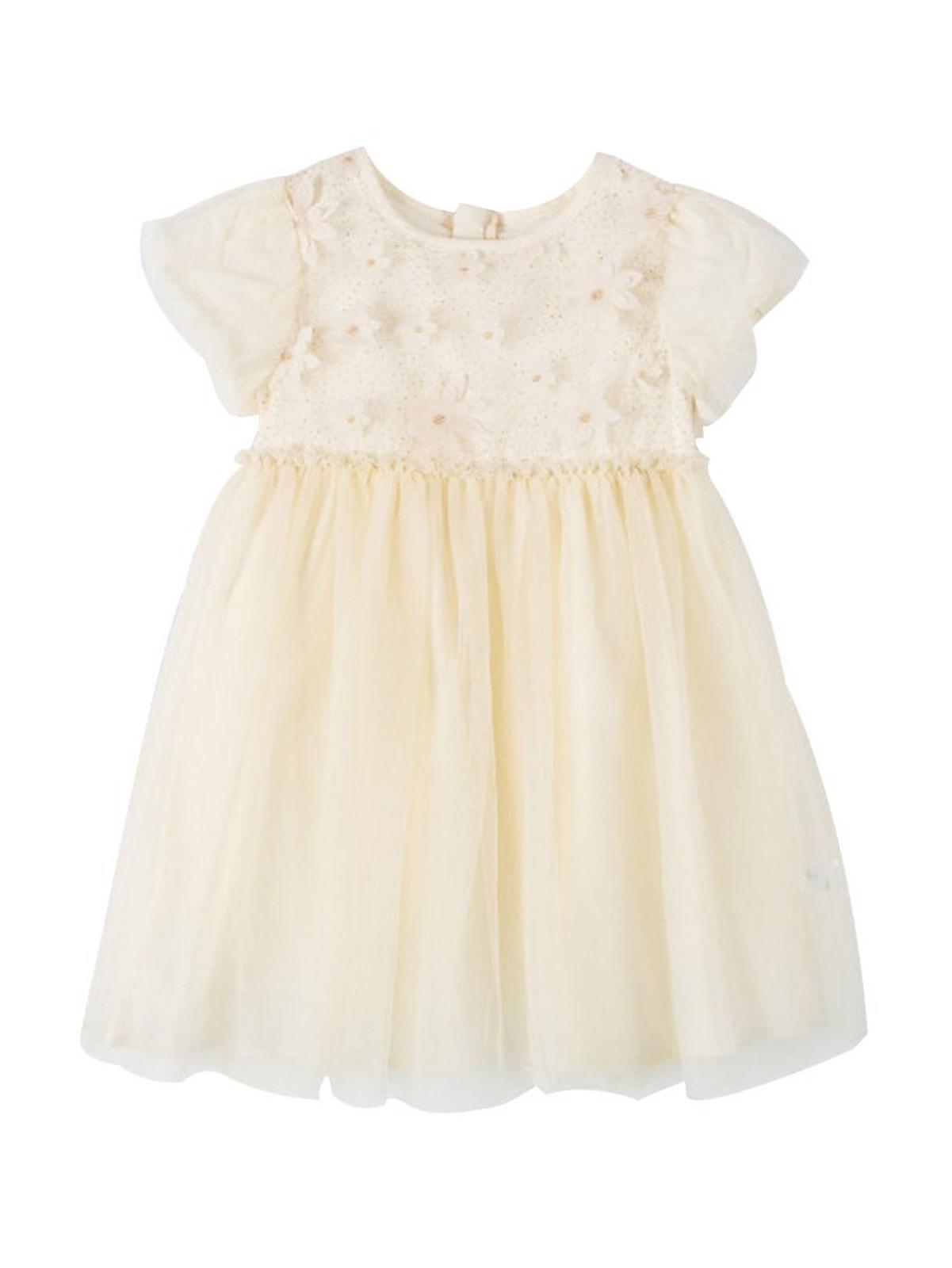 Poza produs Rochie eleganta cu aplicatii florale 4-5 ani