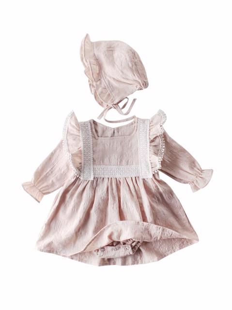 Rochie eleganta si caciulita asortata 18-24 luni — poza produs 2/11