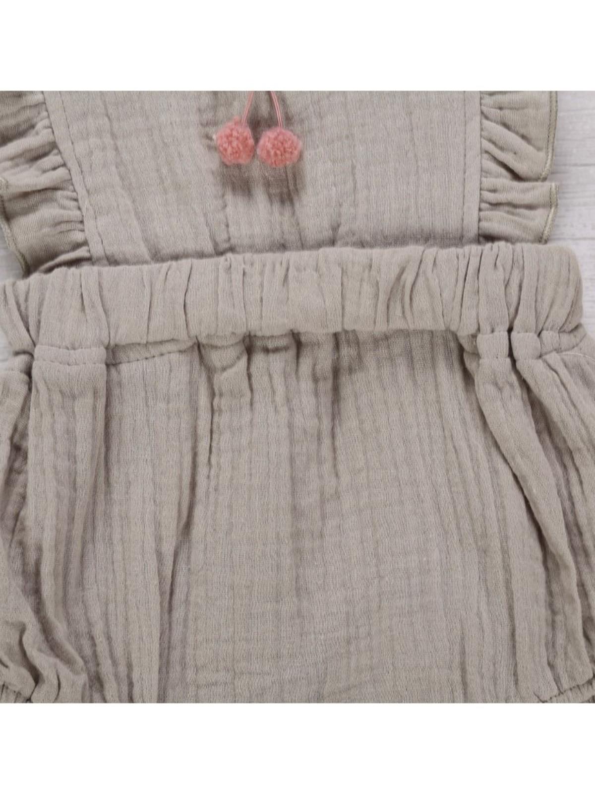 Poza produs Set salopeta si palarie soare 3-6 luni