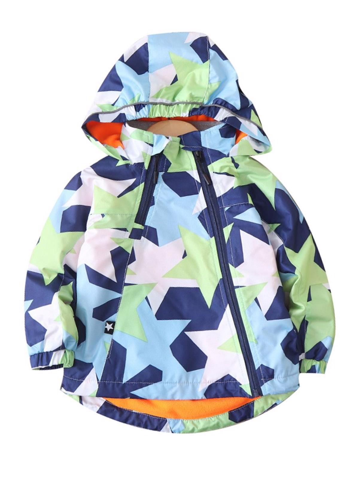 Poza produs Geaca captusita "Star Geometry", 2-3 ani