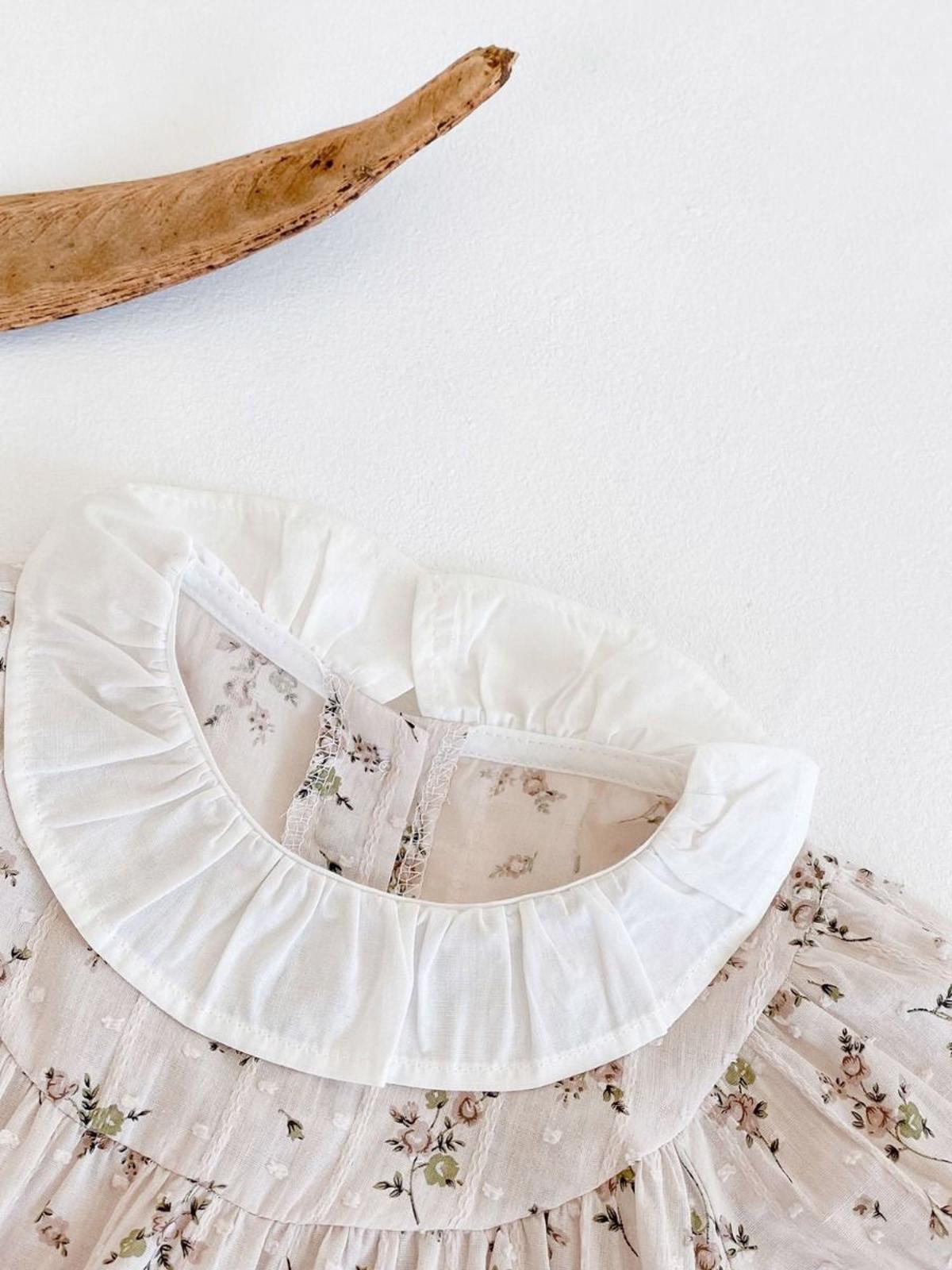 Body elegant floral 6-9 luni — poza produs 4/5