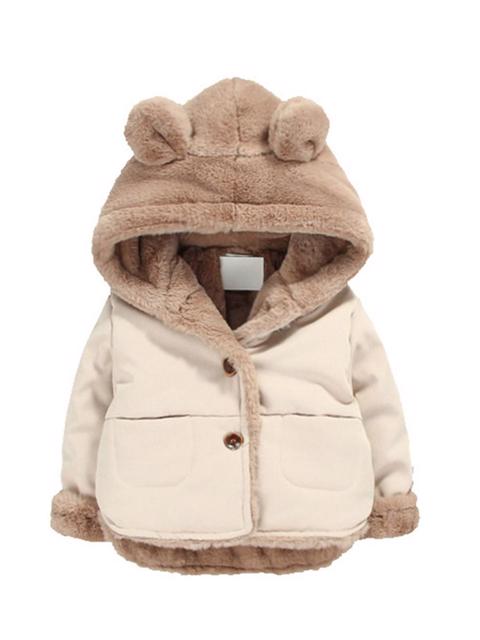 Poza produs Geaca iarna cu gluga blanita, 9-12 luni