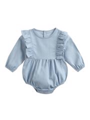 Body elegant "Denim Blue" 6-12 luni