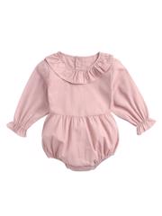 Body elegant cu guler si volanase 12-18 luni