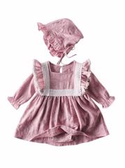 Set rochita eleganta si caciulita asortata 18-24 luni