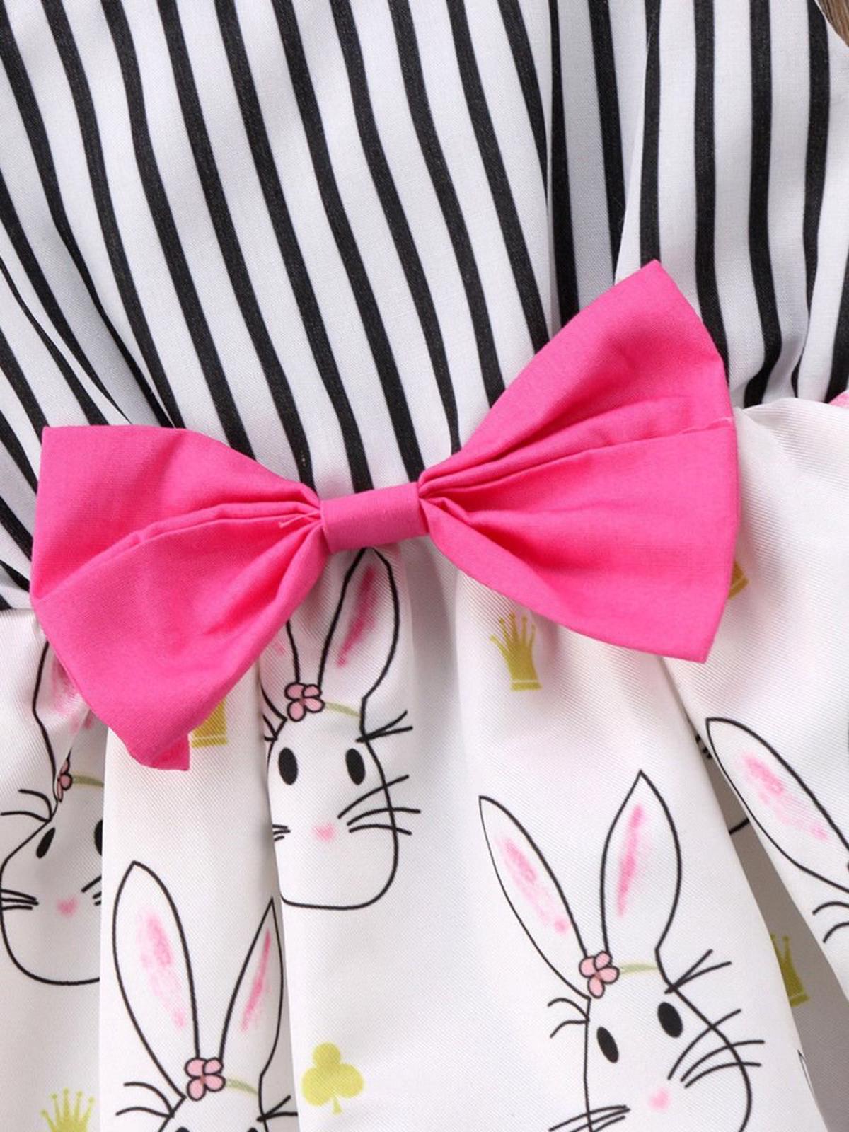 Poza produs Body cu bretele cu imprimeu iepuras 3-6 luni