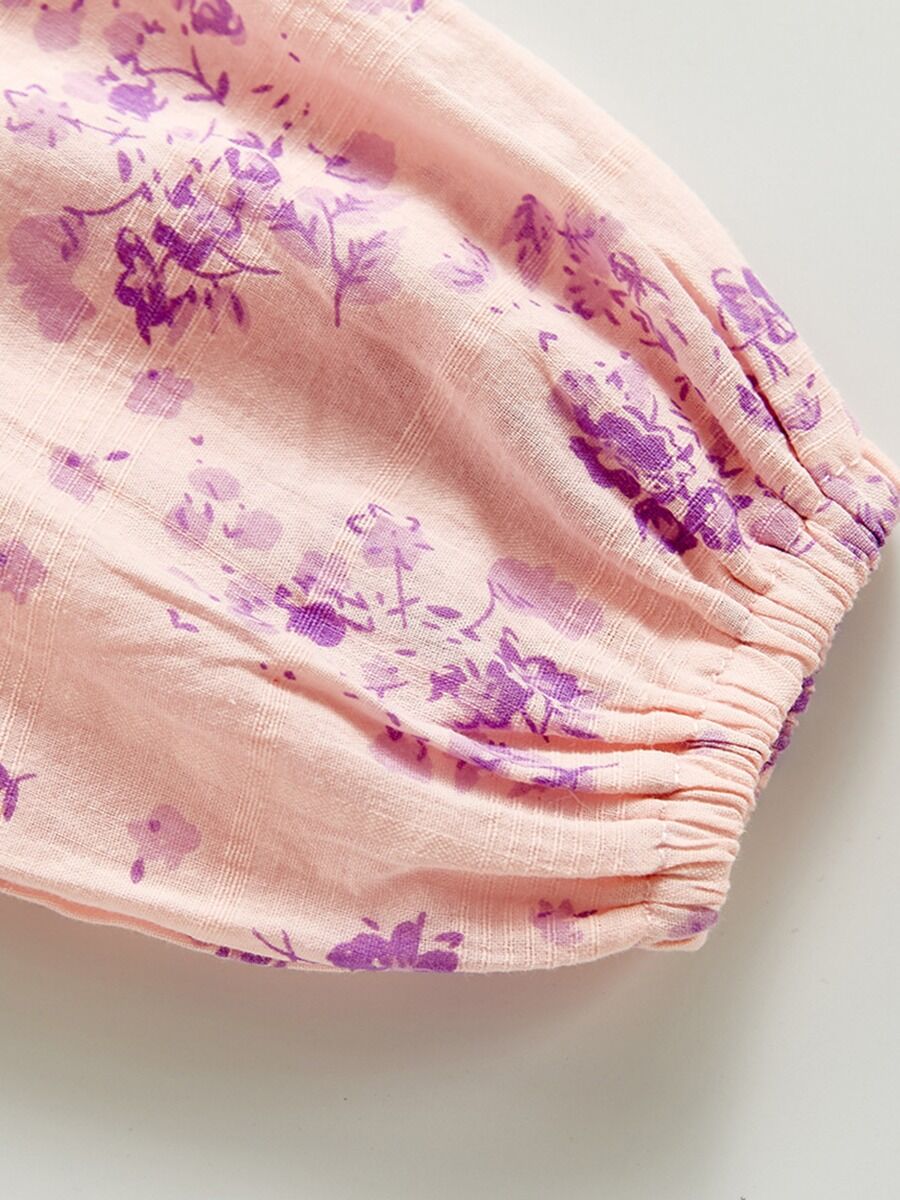 Poza produs Rochie eleganta "Purple Flower" 9-12 luni