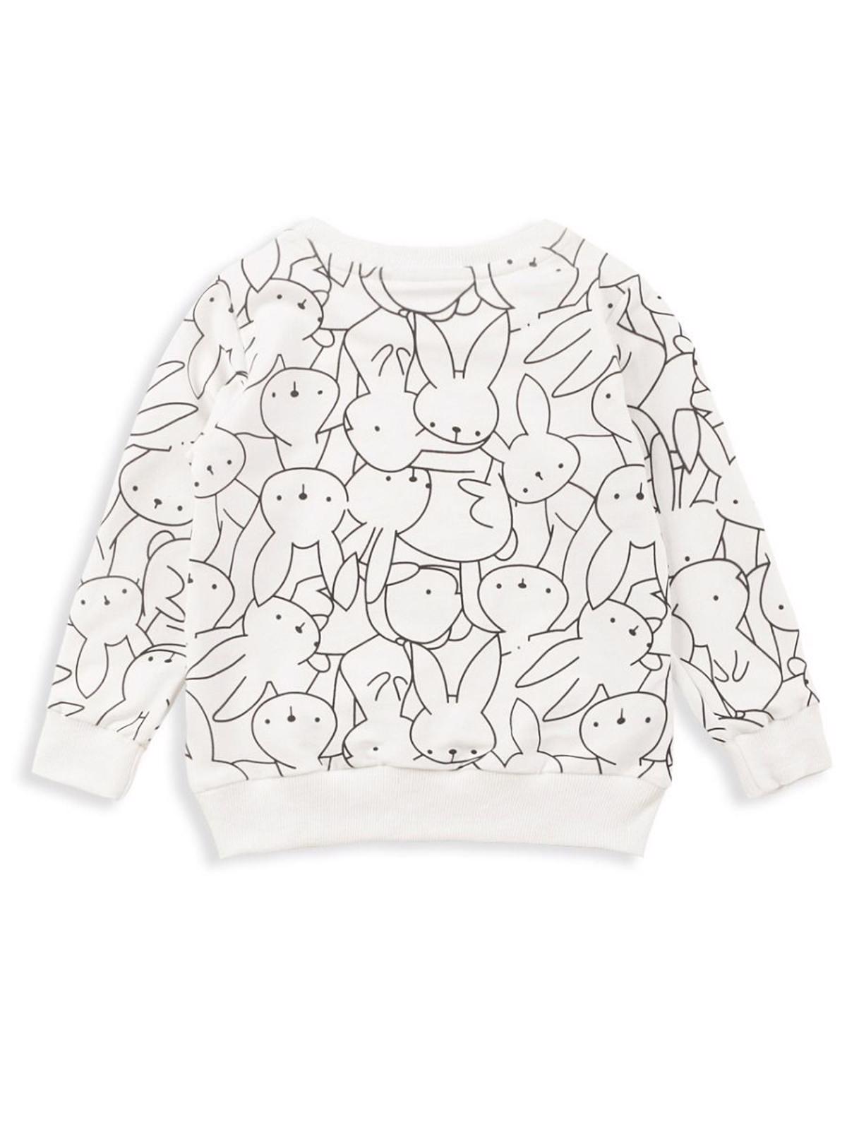 Poza produs Bluza "Bunny print" bumbac organic, 2 ani