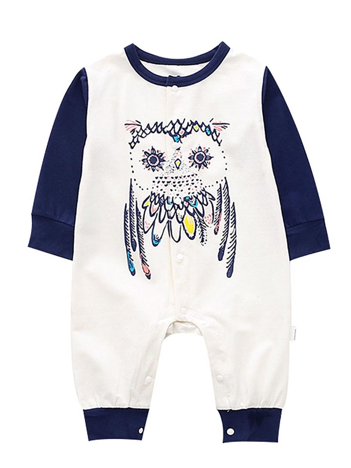 Salopeta "Cartoon Owl" 9-12 luni