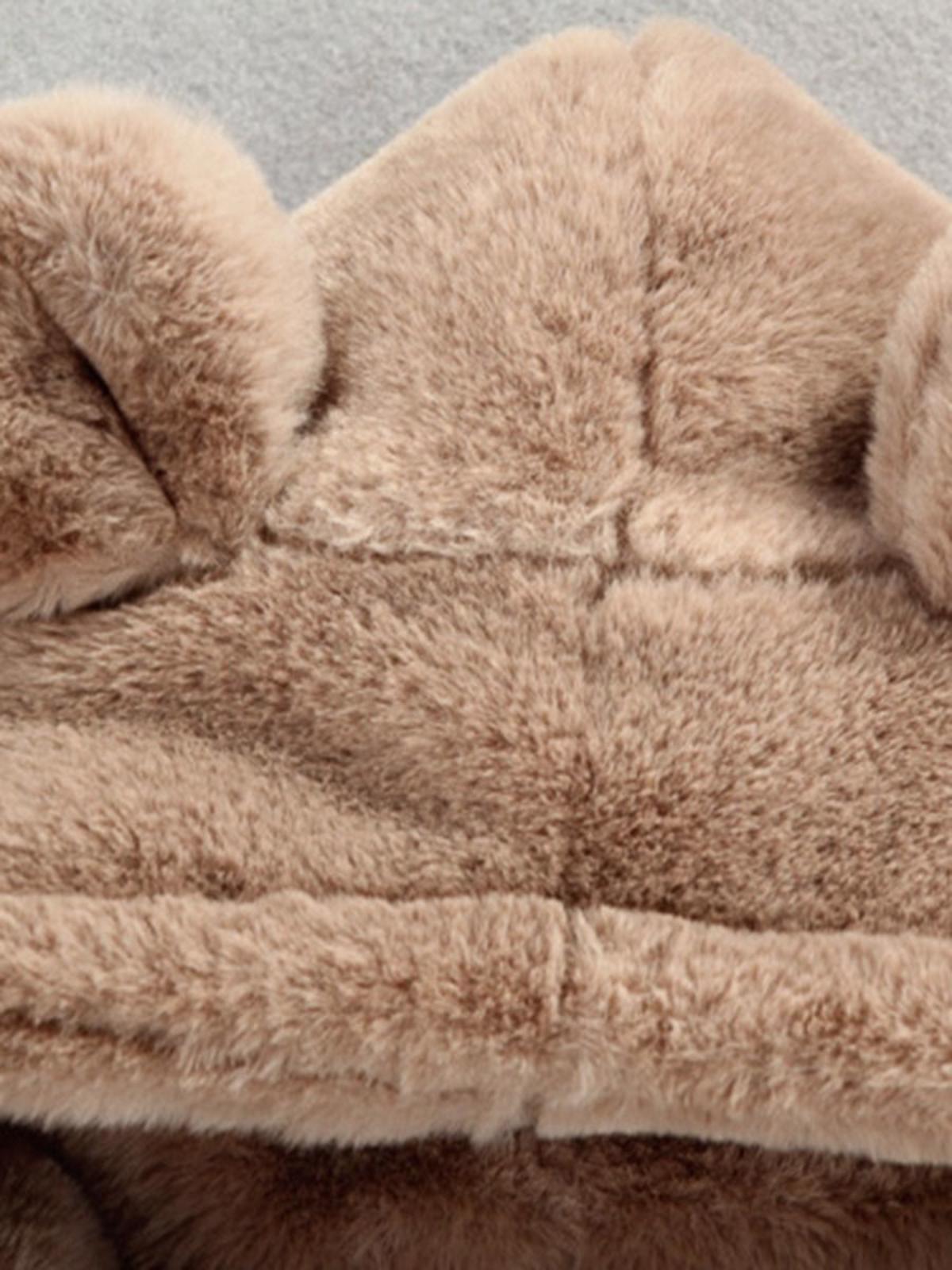 Poza produs Geaca iarna cu gluga din blanita, 3-4 ani