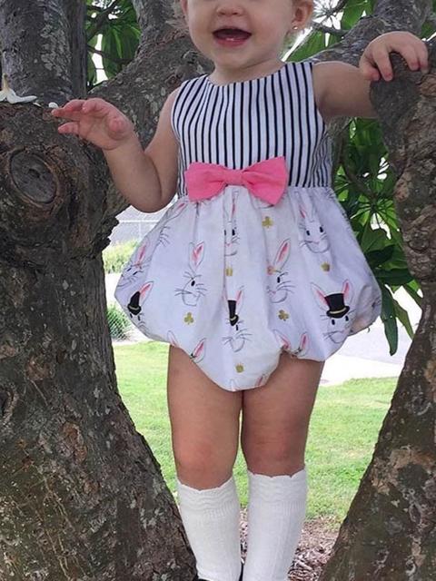 Poza produs Body cu bretele cu imprimeu iepuras 3-6 luni