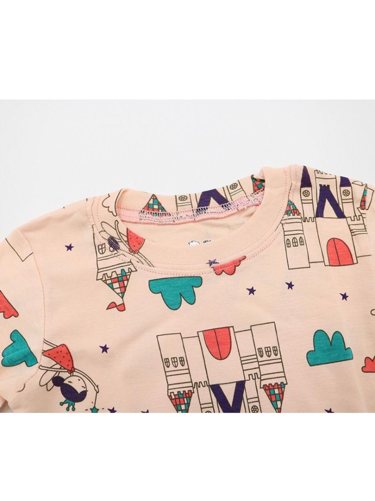 Poza produs Pijamale unisex bumbac 100%, 2 ani